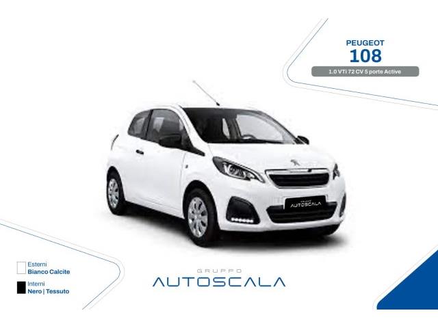 PEUGEOT 108 1.0 VTi 72 CV 5 porte Active