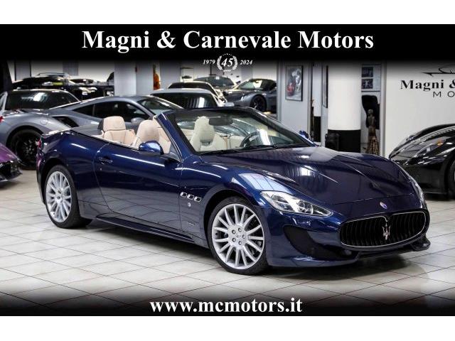 MASERATI GRANCABRIO SPORT 4.7|NAVIGATORE|PARK ASSIST|UFFICIALE ITALIA