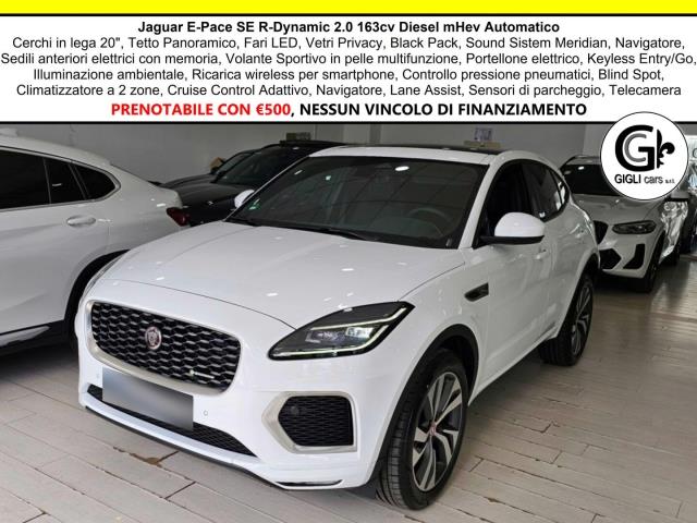 JAGUAR E-pace R-Dynamic SE Navi Camera Tetto C.20" LED BlackPack RDynamic