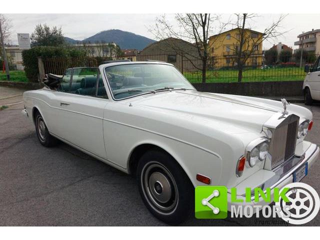 ROLLS ROYCE CORNICHE I Serie Cabriolet -ISCRITTA ASI-