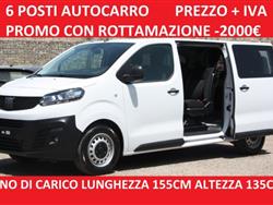 FIAT SCUDO 1.5 BlueHDi 120CV 6 POSTI Doppia cabina Mobile