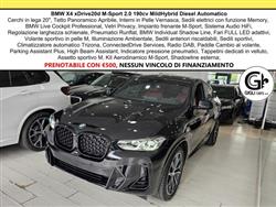 BMW X4 M-Sport C.20" Tetto FullLED Telecamera MSport M