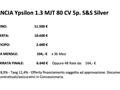 LANCIA Ypsilon 1.3 MJT 95 CV 5p. S&S Silver