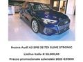 AUDI A3 SPORTBACK SPB 35 TDI Stronic Sline "18  CarPlay Nav/Led