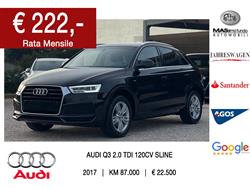 AUDI Q3 2.0 TDI S Line Edition