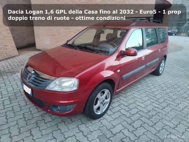 DACIA LOGAN MCV 1.6 85CV GPL 5 posti Embleme 1 prop