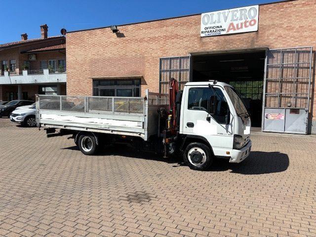 ISUZU NPR P35 3.0 TD PL-RG Cassone fisso + Gru prezzo + iva