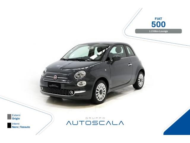 FIAT 500 1.2 69cv Lounge