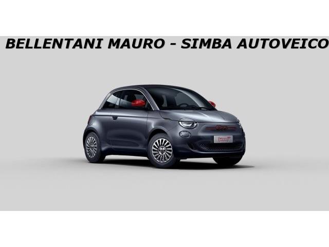 FIAT 500 ELECTRIC Red Cabrio 42 kWh 310 km