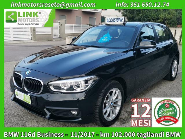 BMW SERIE 1 d 5p. Business -NAVI/LED/PDC/CRUISE -TAGLIANDI BMW