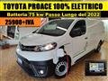 TOYOTA PROACE ELECTRIC 2022 ELETTRIC 75kWh PASSO LUNGO carico 10q
