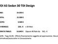 AUDI A3 Sedan 30 TDI Design