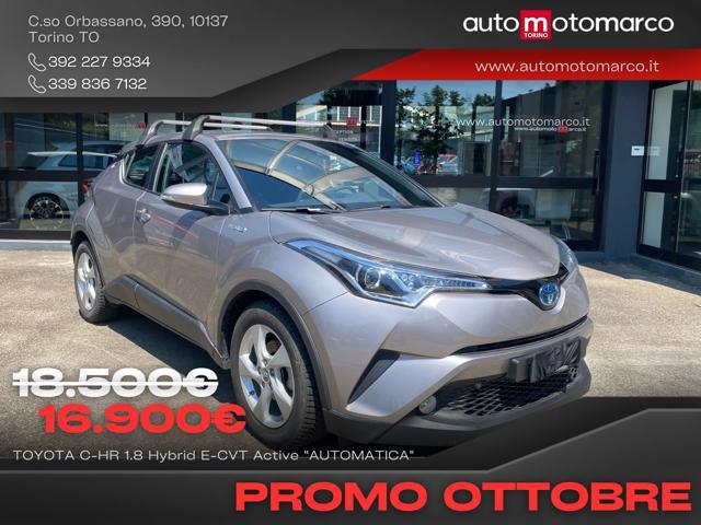 TOYOTA C-HR 1.8 Hybrid E-CVT Active "AUTOMATICA"