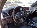 BMW X3 XDRIVE20D MSPORT 190CV AUTOM NAV CAM "19 ITALIA