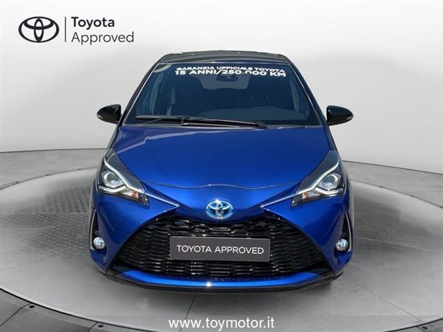 TOYOTA YARIS 1.5 Hybrid 5 porte Lounge Blue