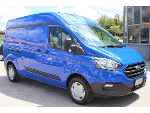 FORD TRANSIT CUSTOM 300 2,0 ECOBLU HYBRID 170CV TREND L2H2 E 6.2 E-Transit 390 Batteria 68kWh 184CV PL-SL Cas. Trend Scattol.