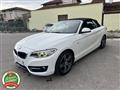 BMW SERIE 2 d Cabrio Sport - AUTOMATICA -