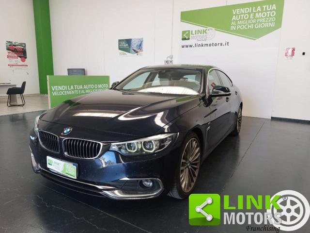 BMW SERIE 4 GRAND COUPE dG.C Luxury KM CERTIF.BMW FINO A 7 ANNI GARANZIA