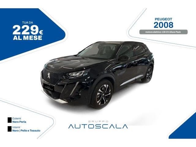 PEUGEOT e-2008 motore elettrico 136 CV Allure Pack