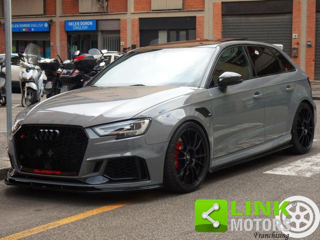 AUDI A3 SPORTBACK RS3 -TOTALMENTE MODIFICATA-UNICA IN ITALIA-