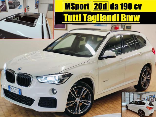 BMW X1 20d MSPORT AUTOMATICO DA 190 CV CON TETTO APRIBILE