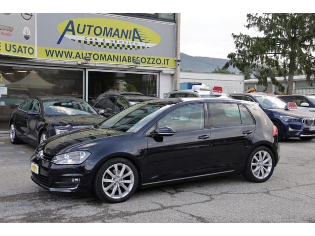 VOLKSWAGEN GOLF Highline 1.6 diesel TDI 110 CV Unip. gancio traino