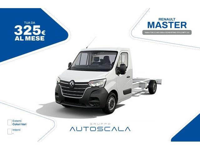 RENAULT MASTER Telaio T35 2.3 dCi 165cv CCAB RTWD 3T5 L3 MTT 3.5